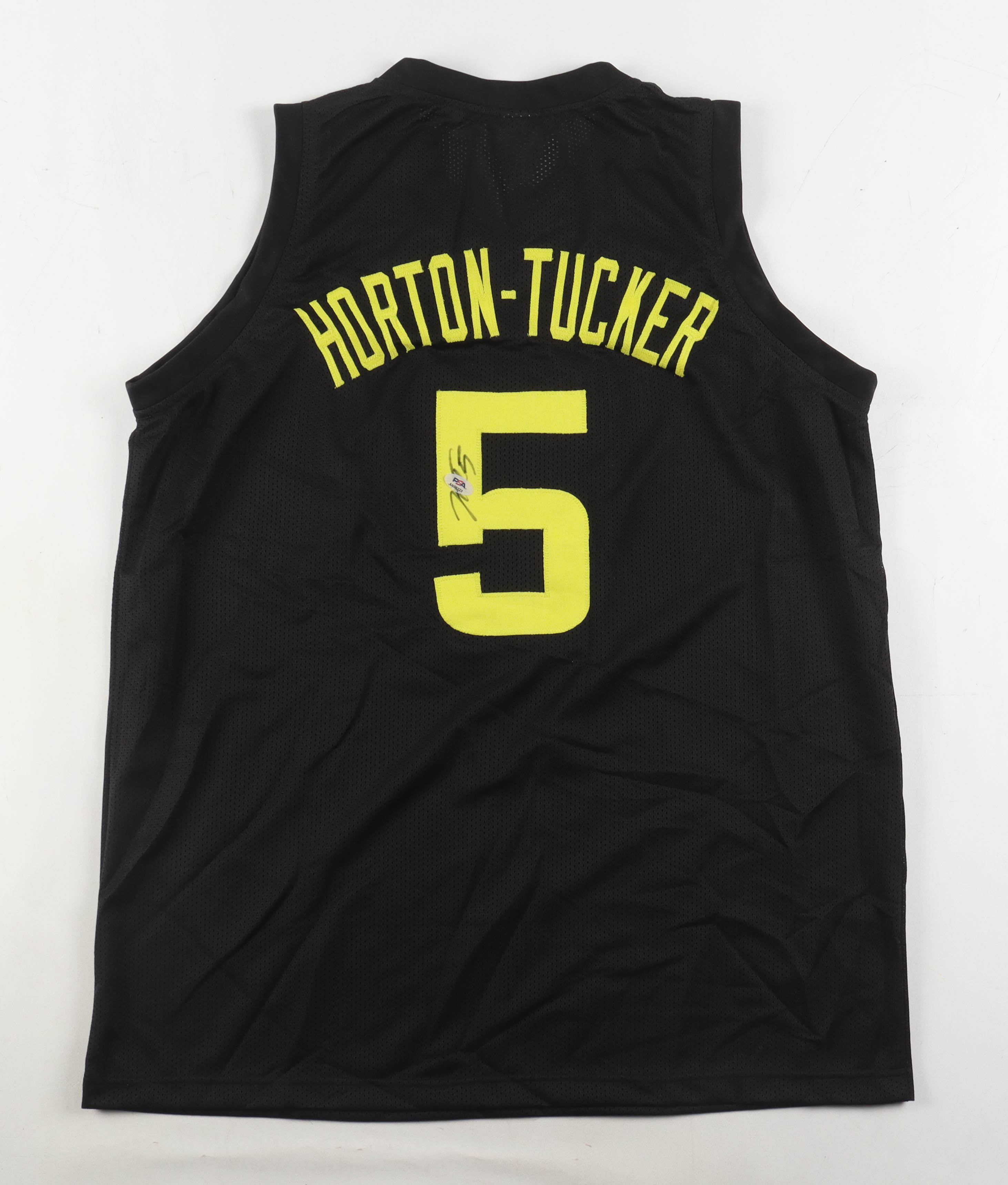 Talen Horton-Tucker Signed Jersey (PSA) at PristineAuction.com Talen Horton-Tucker Signed Jersey (PSA) at PristineAuction.com