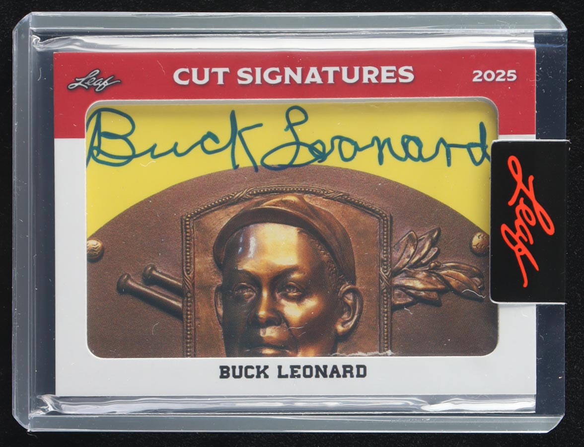 Buck Leonard 2025 Leaf Pristine Auction Collection Cut Signatures #CSBL1 at PristineAuction.com Buck Leonard 2025 Leaf Pristine Auction Collection Cut Signatures #CSBL1 at PristineAuction.com