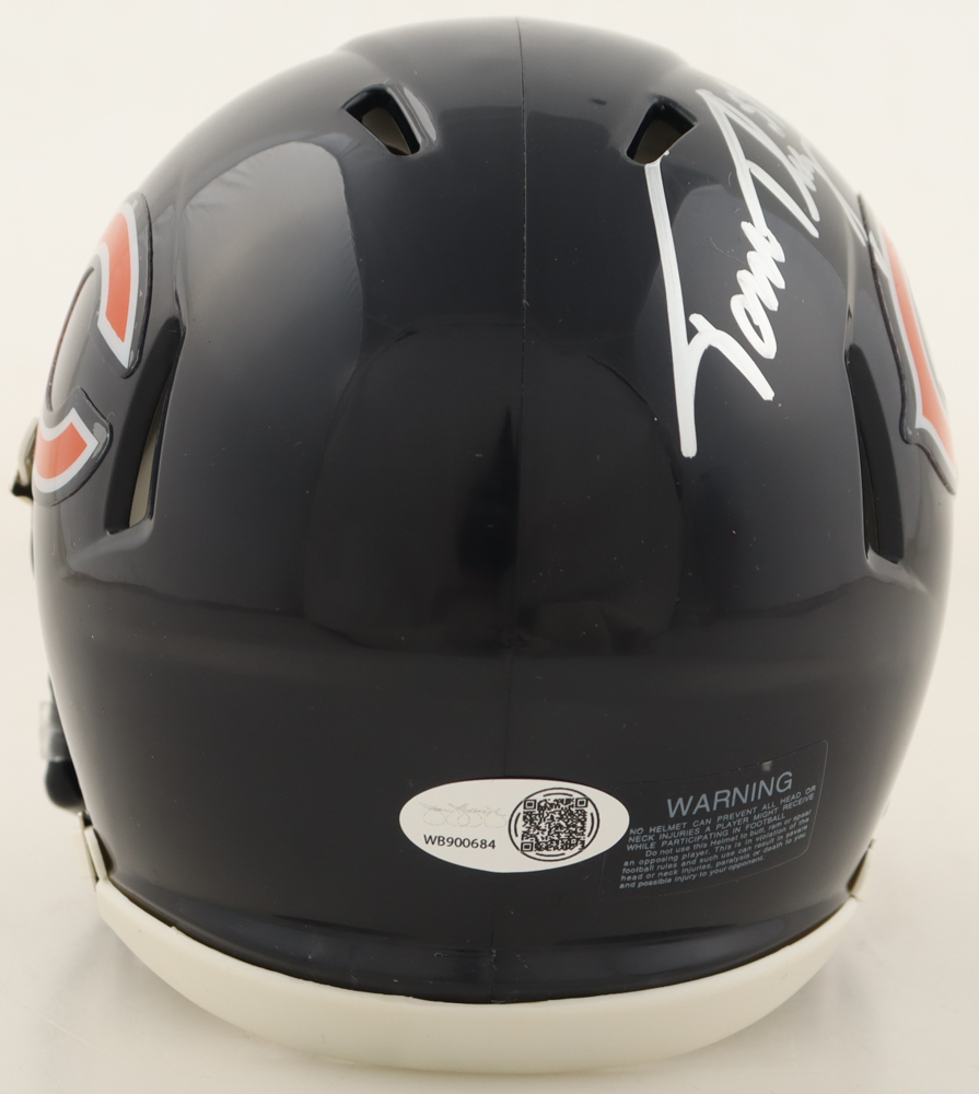 Tom Thayer Signed Bears Speed Mini Helmet Inscribed "SBXX" (JSA) at PristineAuction.com Tom Thayer Signed Bears Speed Mini Helmet Inscribed "SBXX" (JSA) at PristineAuction.com