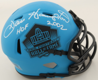 Dan Hampton Signed Hall of Fame Logo Speed Mini Helmet Inscribed "HOF 2002" (JSA) at PristineAuction.com
