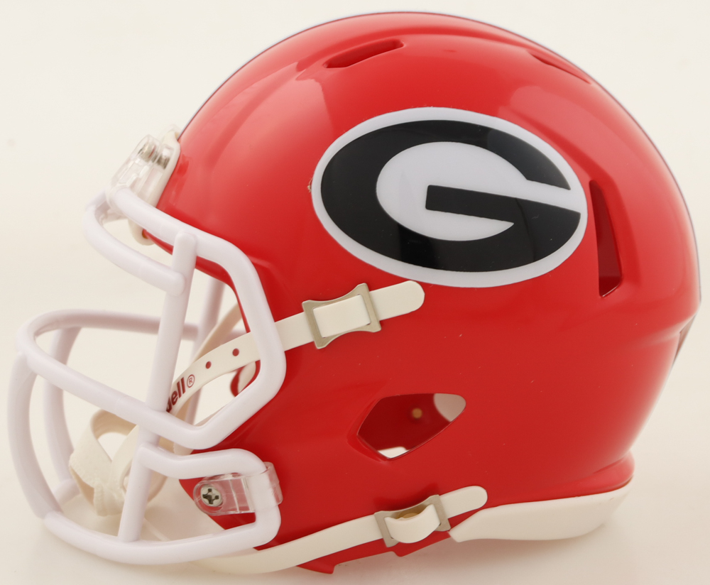 Kevin Butler Signed Georgia Bulldogs Speed Mini Helmet Inscribed "CHOF" (JSA) at PristineAuction.com Kevin Butler Signed Georgia Bulldogs Speed Mini Helmet Inscribed "CHOF" (JSA) at PristineAuction.com