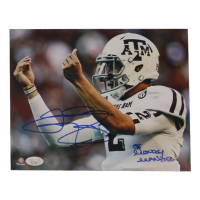Johnny Manziel Signed Texas A&M Aggies 8x10 Photo Inscribed "$ Money Manziel" (JSA) at PristineAuction.com
