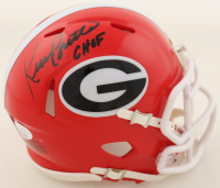 Kevin Butler Signed Georgia Bulldogs Speed Mini Helmet Inscribed "CHOF" (JSA) at PristineAuction.com