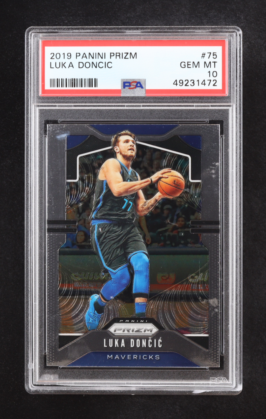 Luka Doncic 2019-20 Panini Prizm #75 (PSA 10) at PristineAuction.com Luka Doncic 2019-20 Panini Prizm #75 (PSA 10) at PristineAuction.com