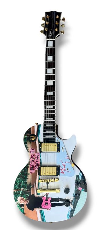 Machine Gun Kelly Signed Custom Les Paul Guitar (JSA) at PristineAuction.com Machine Gun Kelly Signed Custom Les Paul Guitar (JSA) at PristineAuction.com