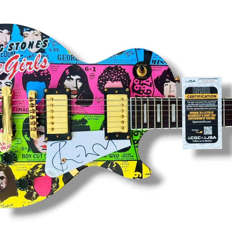 Ronnie Wood Signed "The Rolling Stones" Custom Les Paul Guitar (JSA) at PristineAuction.com Ronnie Wood Signed "The Rolling Stones" Custom Les Paul Guitar (JSA) at PristineAuction.com