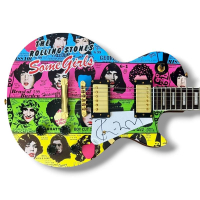 Ronnie Wood Signed "The Rolling Stones" Custom Les Paul Guitar (JSA) at PristineAuction.com