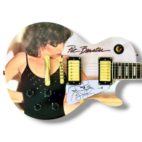 Pat Benatar Signed "Crimes Of Passion" Custom Les Paul Guitar (JSA) at PristineAuction.com