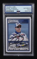 Jimmie Johnson Signed 2010 Press Pass Element Top Perfromers #90 (PSA) at PristineAuction.com