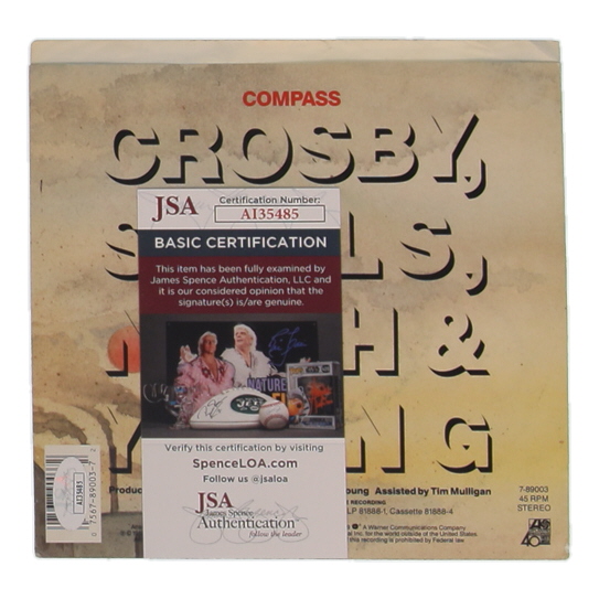 Graham Nash & Stephen Stills Signed "American Dream" Album Sleeve (JSA) at PristineAuction.com Graham Nash & Stephen Stills Signed "American Dream" Album Sleeve (JSA) at PristineAuction.com