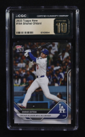 Shohei Ohtani 2025 Topps Now #184 (CGC 10 | Pristine Black Label) at PristineAuction.com