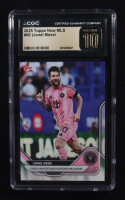 Lionel Messi 2025 Topps Now MLS #60 (CGC 10 | Pristine Black Label) at PristineAuction.com