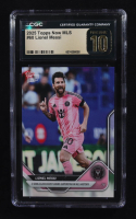 Lionel Messi 2025 Topps Now MLS #60 (CGC 10 | Pristine Black Label) at PristineAuction.com