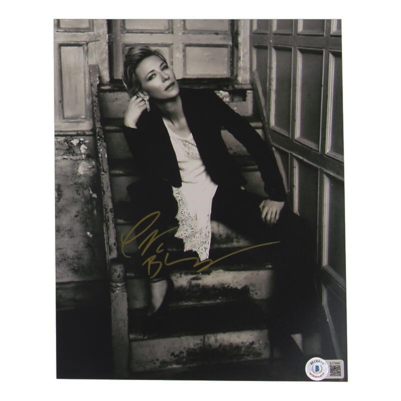 Cate Blanchett Signed 8x10 Photo (Beckett) at PristineAuction.com Cate Blanchett Signed 8x10 Photo (Beckett) at PristineAuction.com