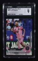 Lionel Messi 2025 Topps Now MLS #60 (CGC 9) at PristineAuction.com