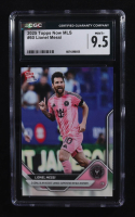 Lionel Messi 2025 Topps Now MLS #60 (CGC 9.5) at PristineAuction.com