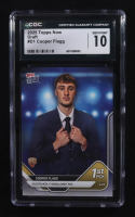 Cooper Flagg 2025-26 Topps Now #D1 RC (CGC 10) at PristineAuction.com