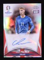 Cole Palmer 2024 Topps Chrome UEFA Euro Autographs #CACP at PristineAuction.com