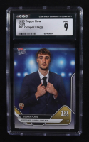 Cooper Flagg 2025-26 Topps Now #D1 RC (CGC 9) at PristineAuction.com