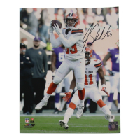 Joe Schobert Signed Browns 11x14 Photo (Beckett) at PristineAuction.com