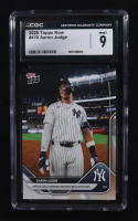 Aaron Judge 2025 Topps Now #410 (CGC 9) at PristineAuction.com