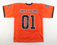 John Schneider, Catherine Bach & Tom Wopat Signed Jersey With Character Inscriptions (JSA) at PristineAuction.com