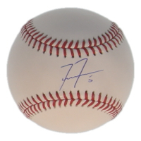 Freddie Freeman Signed OML Baseball (MLB) at PristineAuction.com