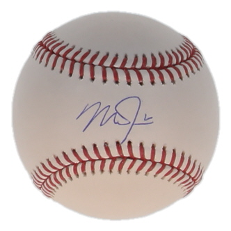 Mike Trout Signed OML Baseball (MLB) at PristineAuction.com Mike Trout Signed OML Baseball (MLB) at PristineAuction.com