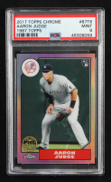Aaron Judge 2017 Topps Chrome '87 Topps #87T8 RC (PSA 9) at PristineAuction.com