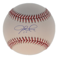 Justin Turner Signed OML Baseball (MLB) at PristineAuction.com