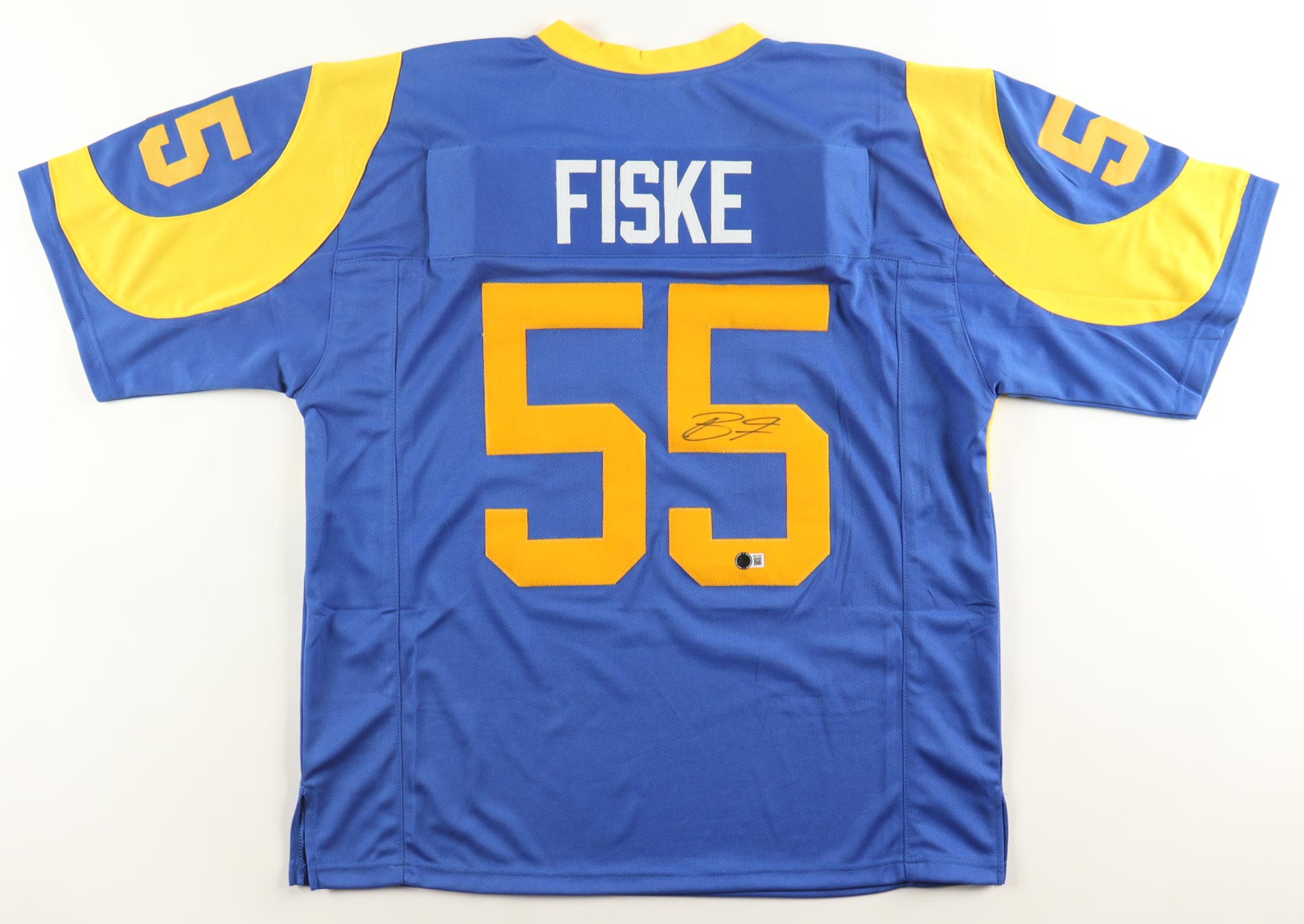 Braden Fiske Signed Jersey (Beckett) at PristineAuction.com Braden Fiske Signed Jersey (Beckett) at PristineAuction.com