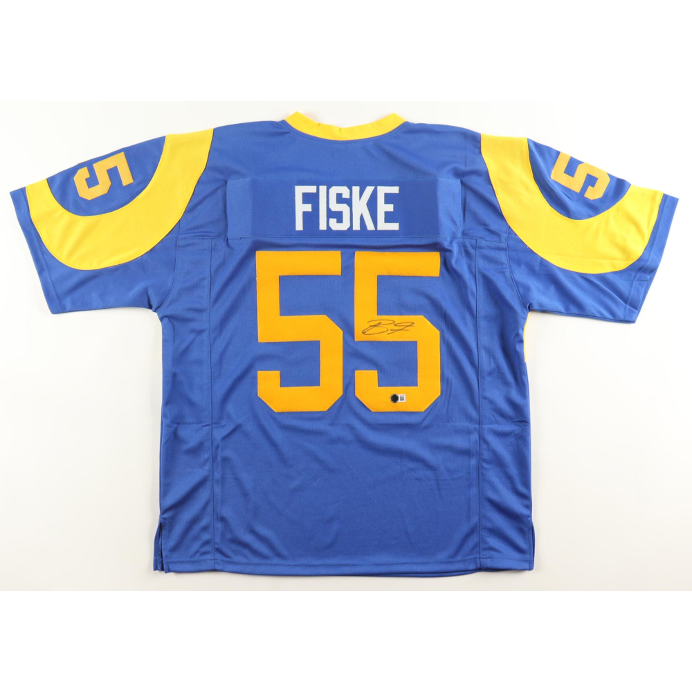 Braden Fiske Signed Jersey (Beckett) at PristineAuction.com