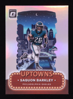 Saquon Barkley 2024 Donruss Optic Uptowns #17 at PristineAuction.com