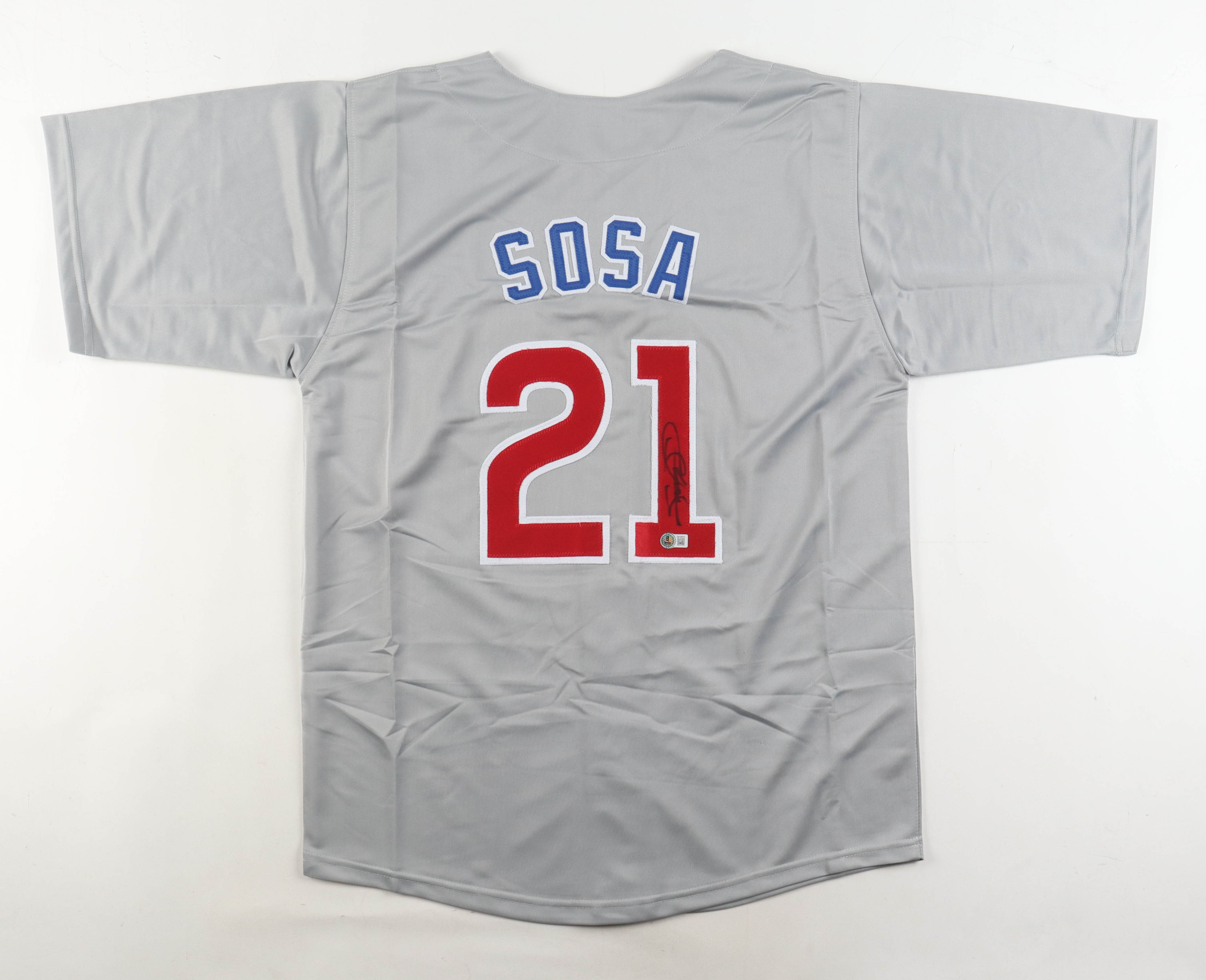 Sammy Sosa Signed Jersey (Beckett) at PristineAuction.com Sammy Sosa Signed Jersey (Beckett) at PristineAuction.com