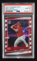 Mike Trout 2020 Donruss Optic Freedom #142 #11/45 (PSA 10) at PristineAuction.com