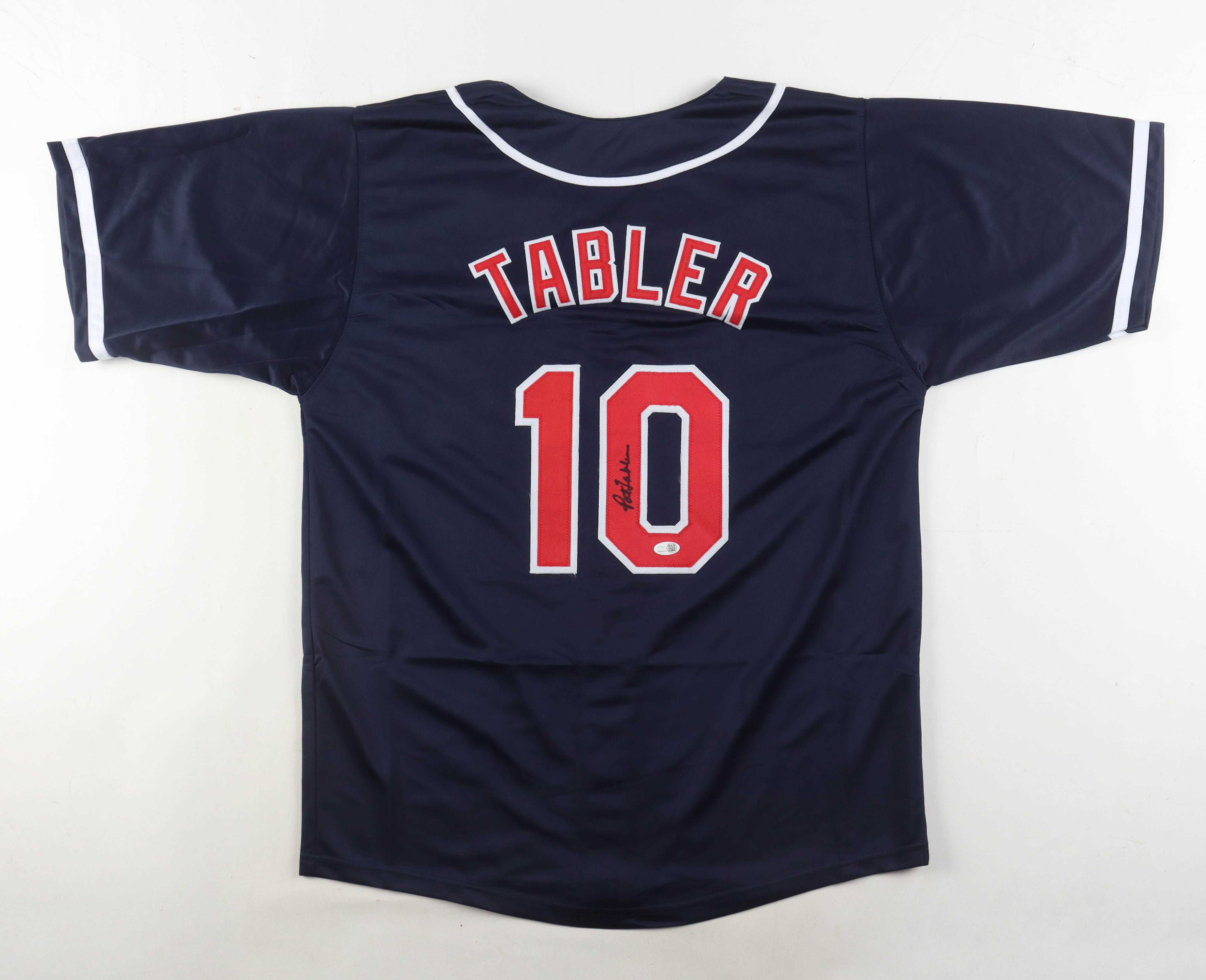 Pat Tabler Signed Jersey (JSA) at PristineAuction.com Pat Tabler Signed Jersey (JSA) at PristineAuction.com