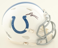 Jonathan Taylor Signed Colts Speed Mini Helmet (Beckett) at PristineAuction.com