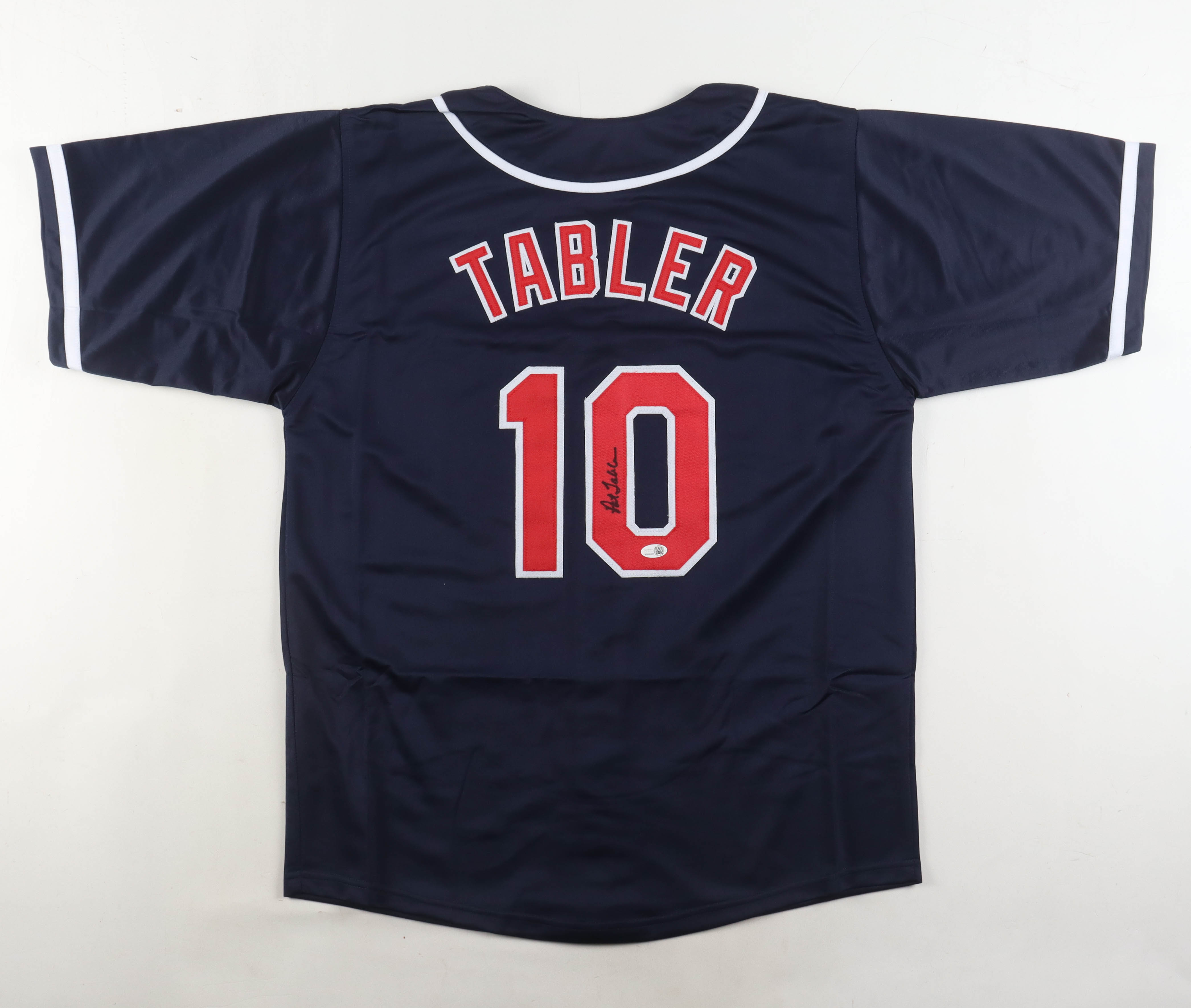 Pat Tabler Signed Jersey (JSA) at PristineAuction.com Pat Tabler Signed Jersey (JSA) at PristineAuction.com