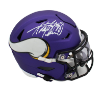 Adrian Peterson Signed Vikings Mid-Size SpeedFlex Helmet With Visor (Radtke) at PristineAuction.com