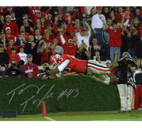 Tony Taylor Signed Georgia Bulldogs 8x10 Photo (Radtke) at PristineAuction.com