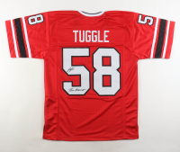 Jessie Tuggle Signed Jersey Inscribed "The Hammer" (JSA) at PristineAuction.com