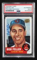 Bob Feller Signed 2001 Topps Archives #327 '53 (PSA Authentic) at PristineAuction.com