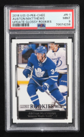 Auston Matthews 2016-17 O-Pee-Chee Glossy Rookies #R1 RC (PSA 9) at PristineAuction.com