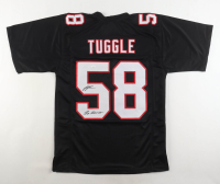 Jessie Tuggle Signed Jersey Inscribed "The Hammer" (JSA) at PristineAuction.com