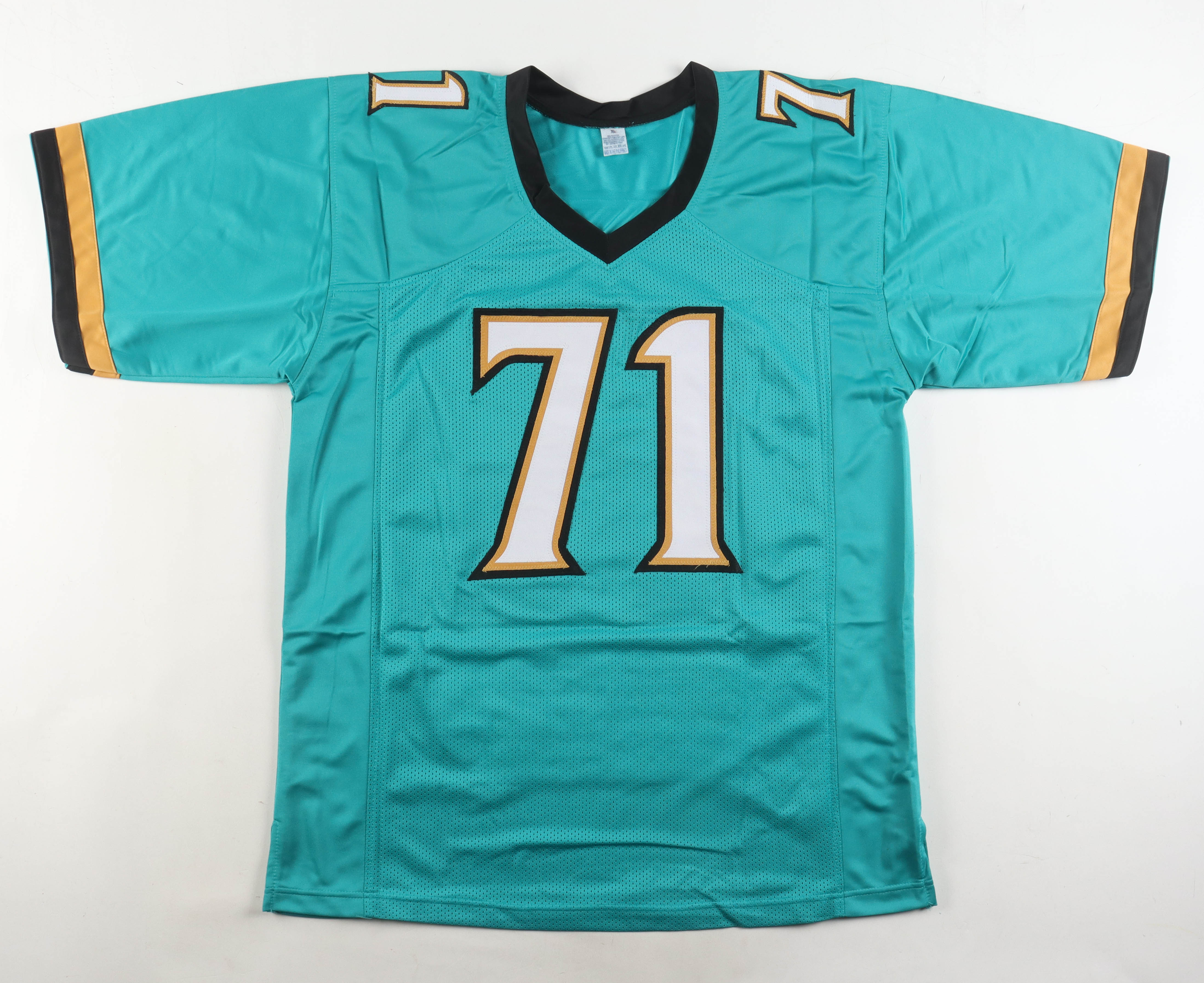 Tony Boselli Signed Career Highlight Stat Jersey (Beckett) at PristineAuction.com Tony Boselli Signed Career Highlight Stat Jersey (Beckett) at PristineAuction.com