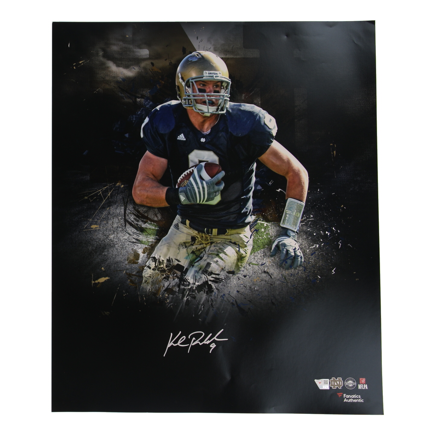 Kyle Rudolph Signed Notre Dame Fighting Irish 20x24 Photo (Fanatics) at PristineAuction.com Kyle Rudolph Signed Notre Dame Fighting Irish 20x24 Photo (Fanatics) at PristineAuction.com