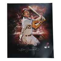 Mike Schmidt Signed Phillies 20x24 Photo (MLB & Fanatics) at PristineAuction.com