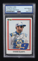 Chase Elliot Signed 2022 Panini Donruss Racing #191 (PSA) at PristineAuction.com