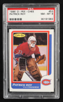 Patrick Roy 1986-87 O-Pee-Chee #53 RC (PSA 8) at PristineAuction.com
