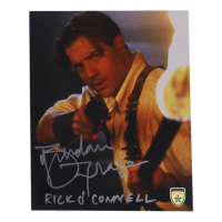 Brendan Fraser Signed "The Mummy" 8x10 Photo Inscribed "Rick O'Connell" (OfficialPix) at PristineAuction.com